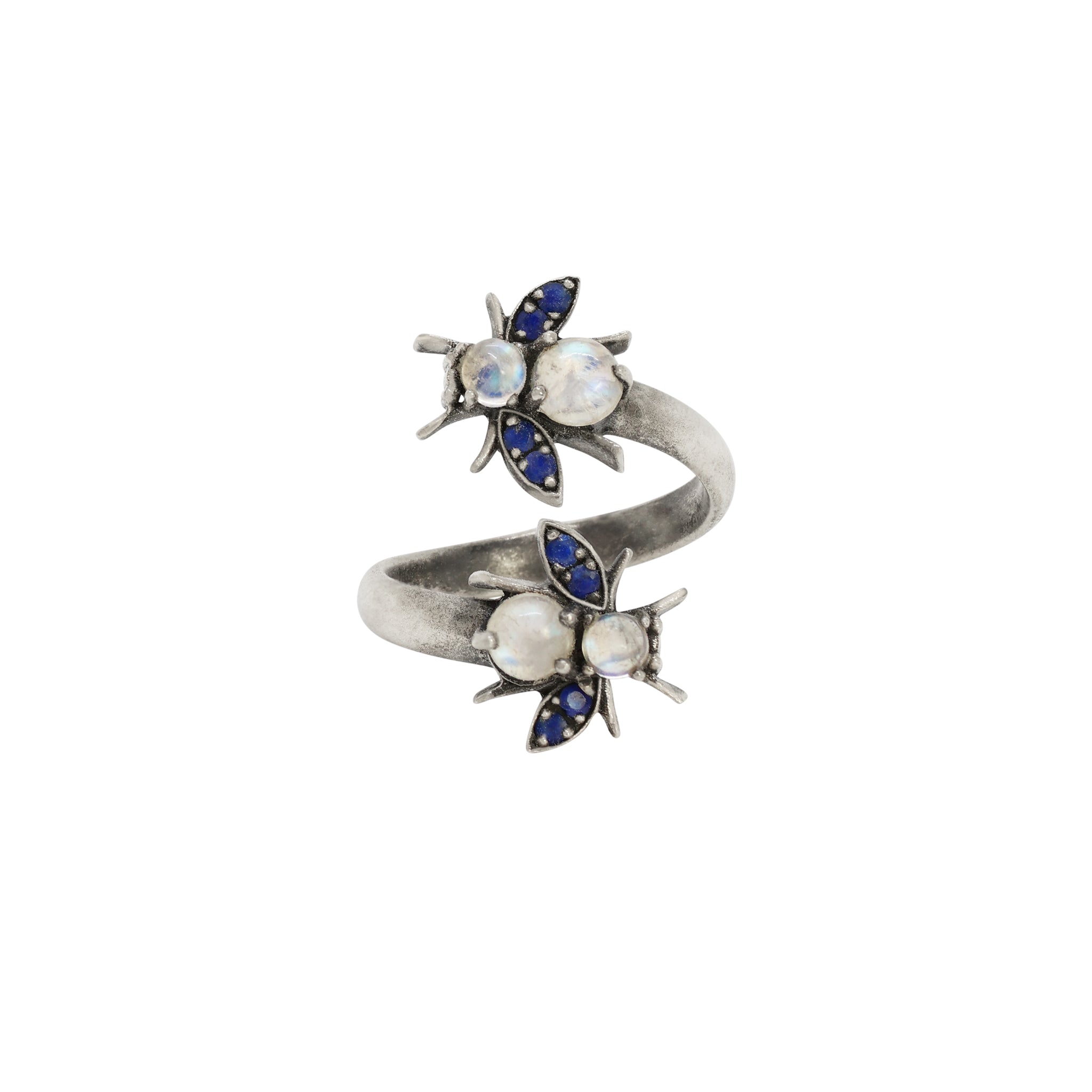 Jeweled Firefly Ring