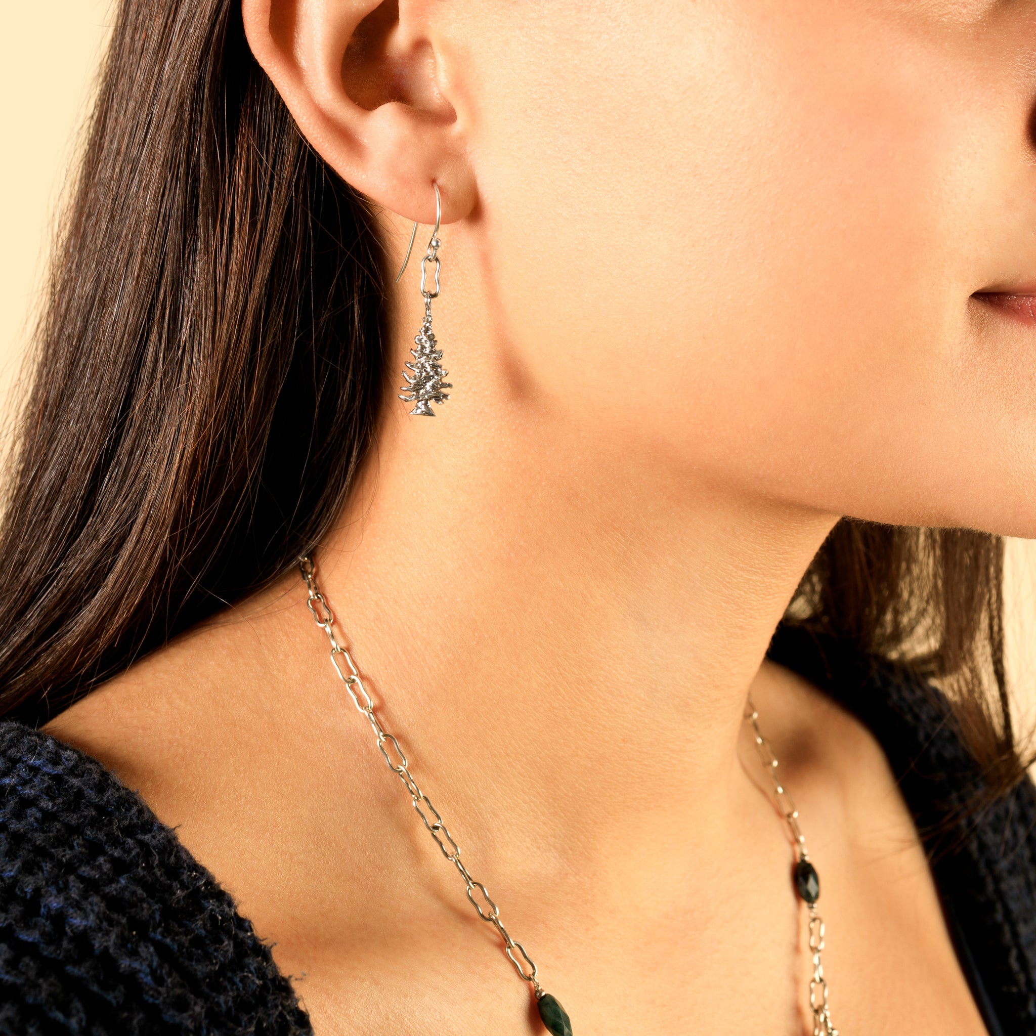 Gentle Giants Earrings in Silver