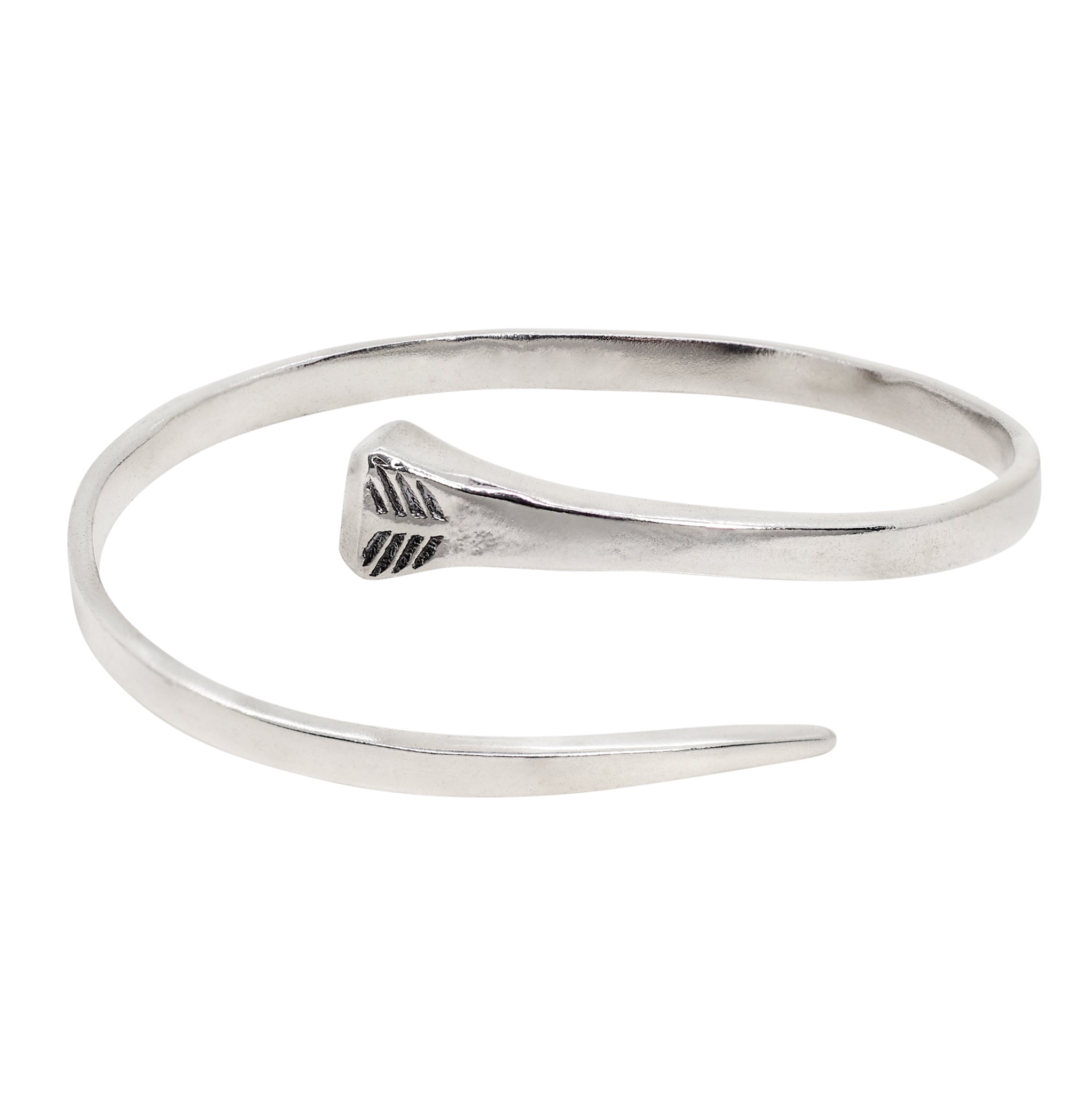 Tough as Nails Bracelet in Silver