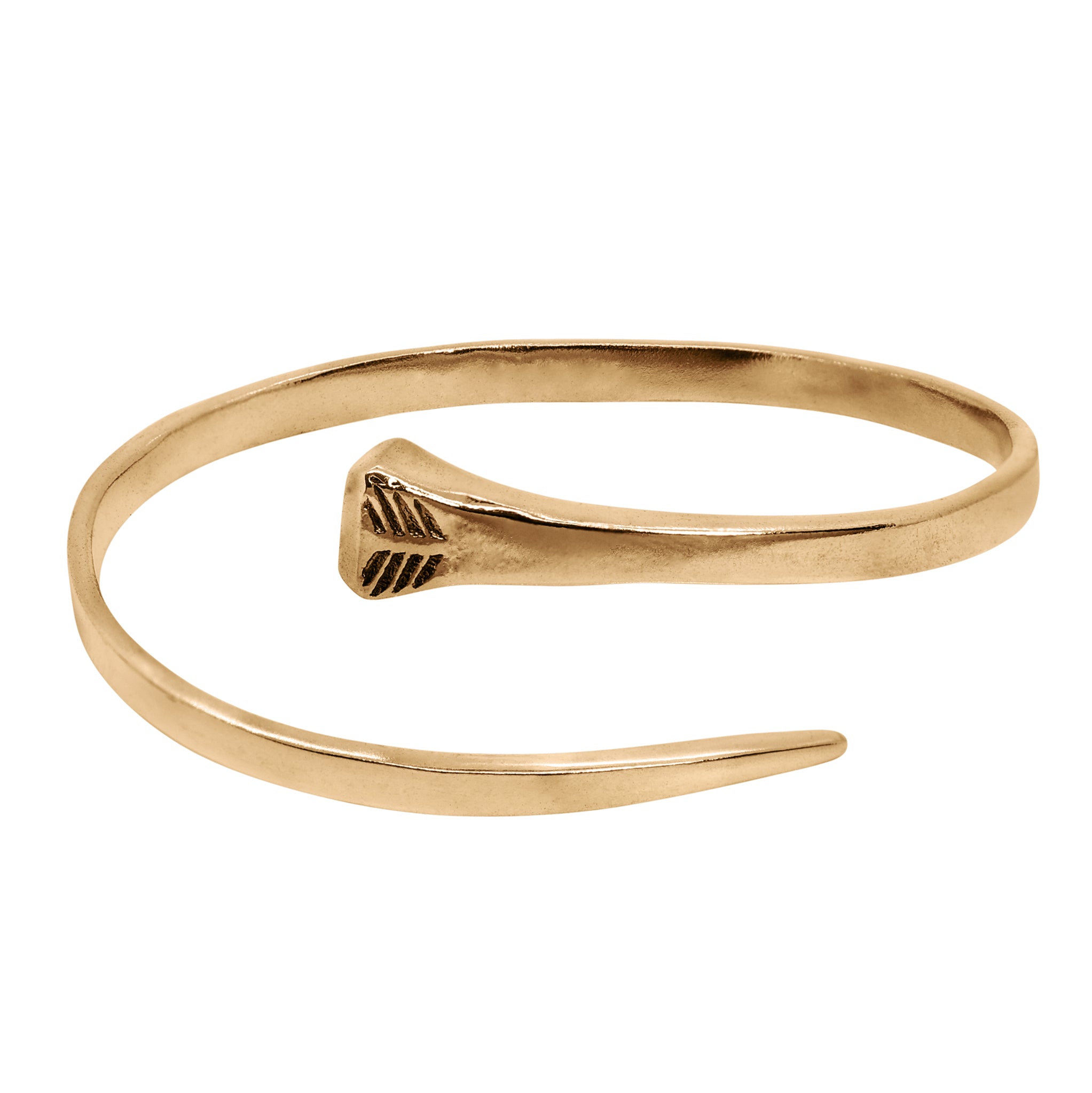 Tough as Nails Bracelet in Bronze