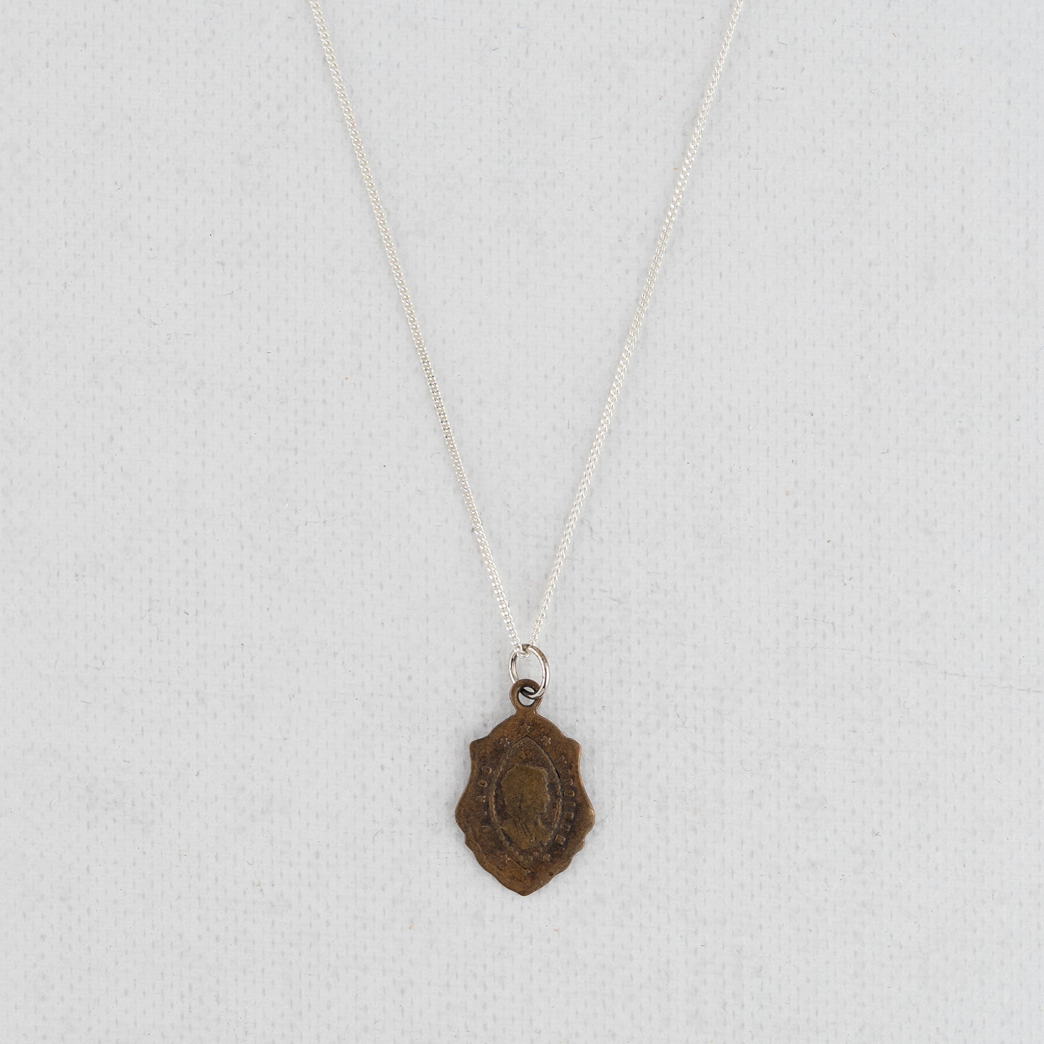 Vintage Medal Virgo Virginum Notre Dame de Lourdes v255