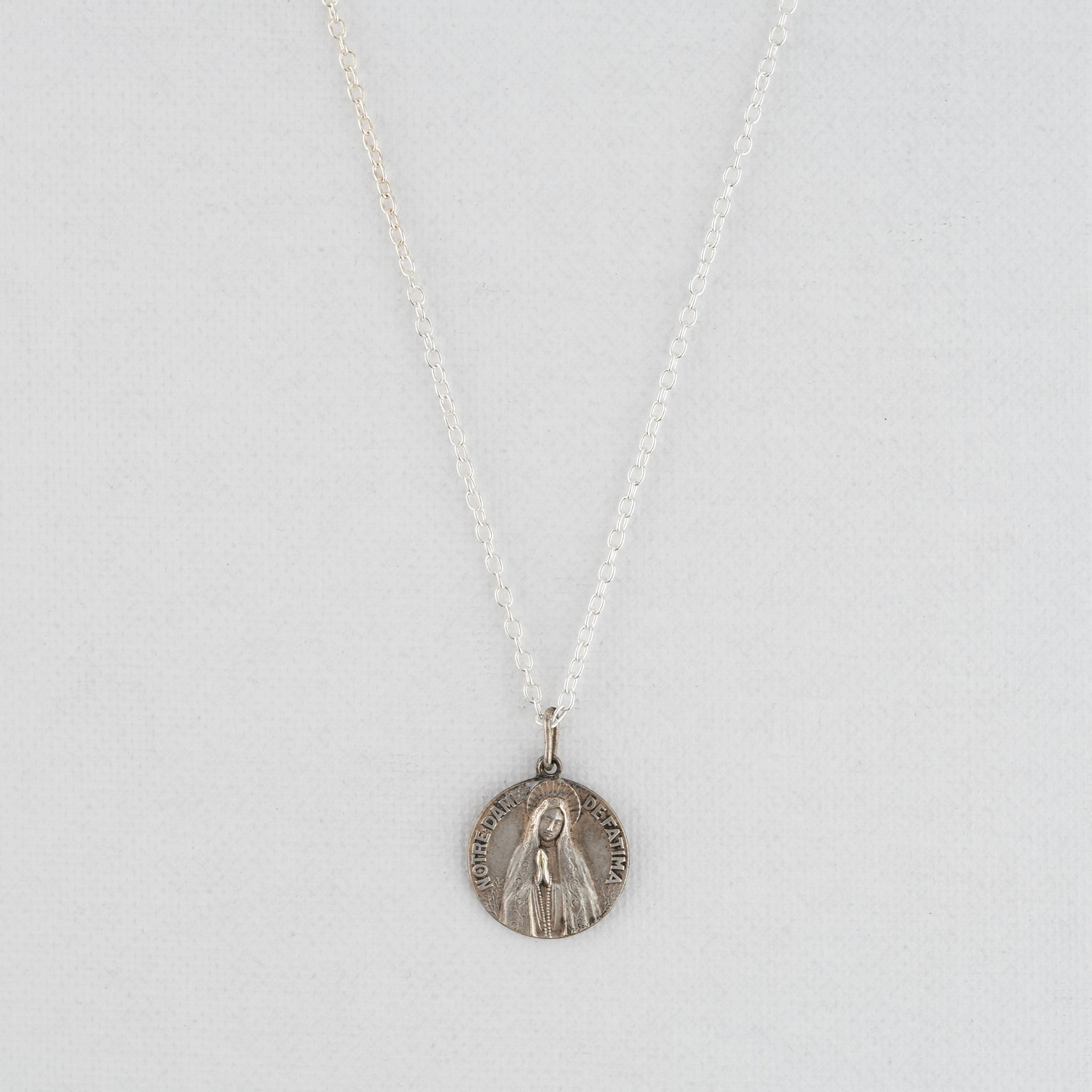 Vintage Medal Notre Dame De Fatima v291