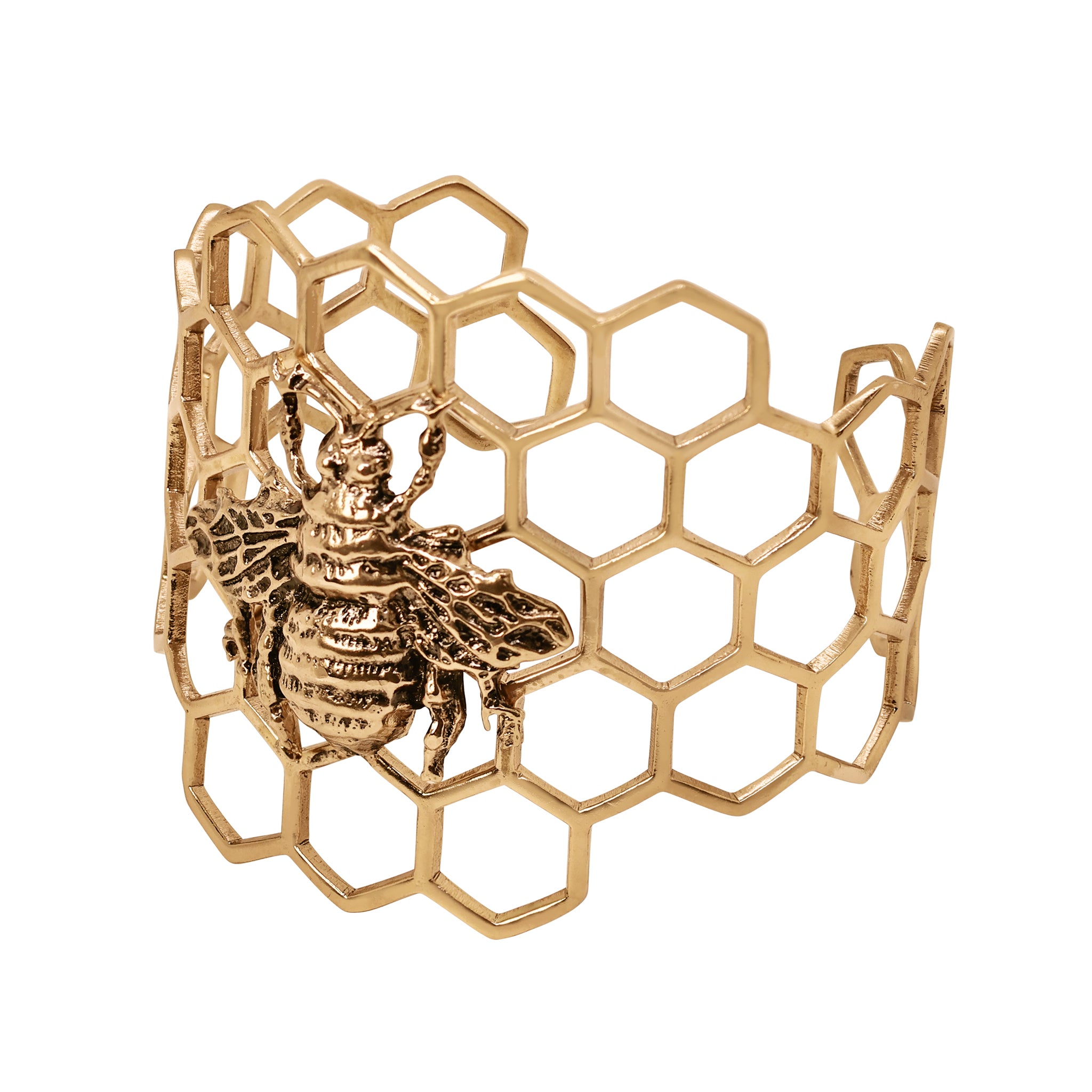 Bee True Cuff in Bronze