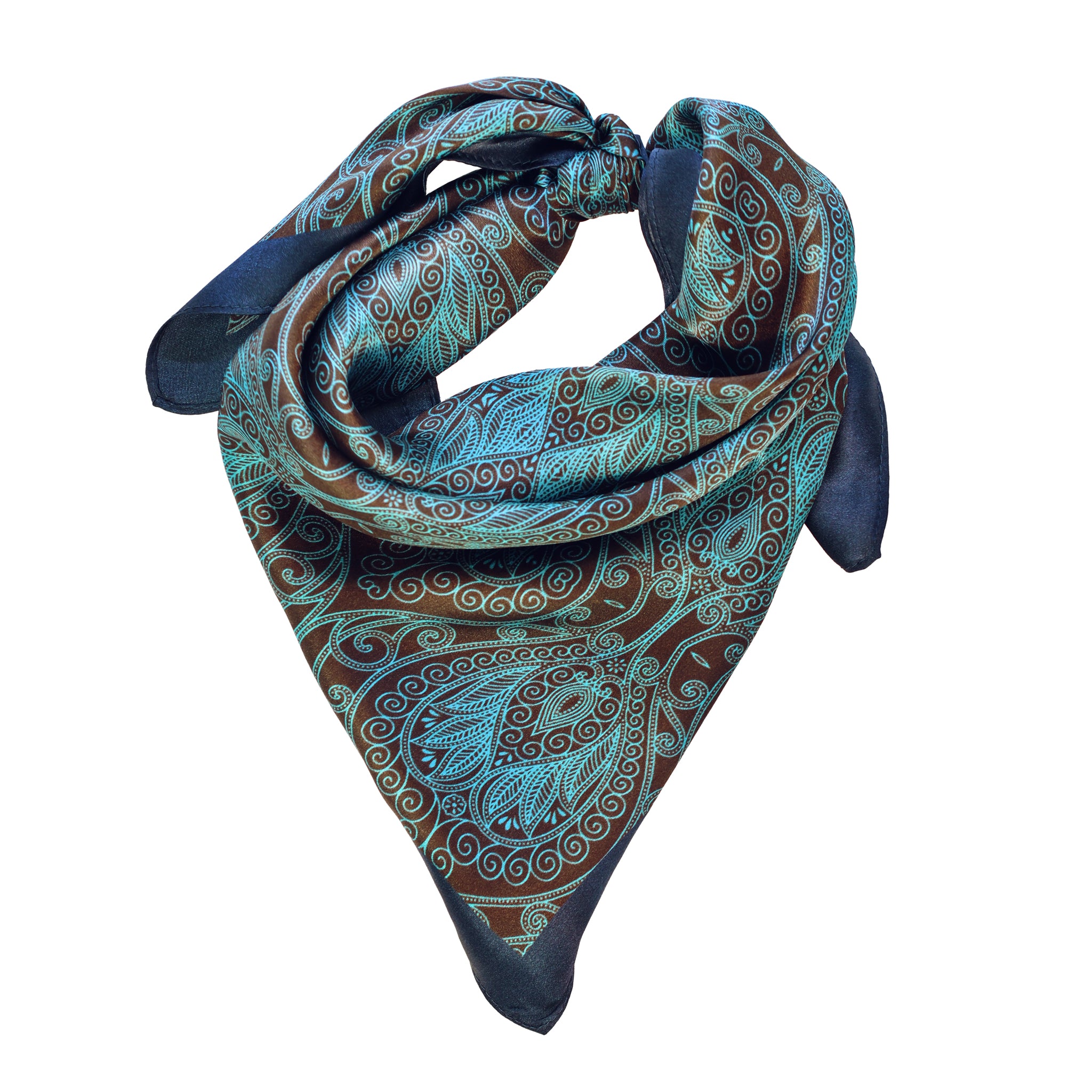 Mountain Sky Silk Scarf