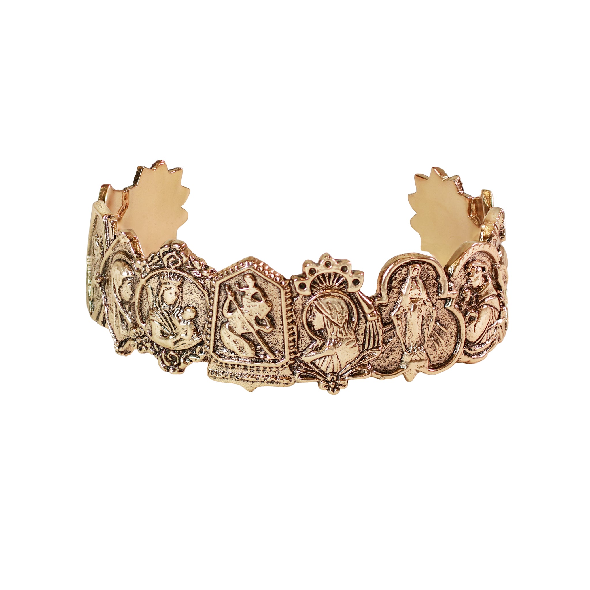 All Saints Cuff in Bronze