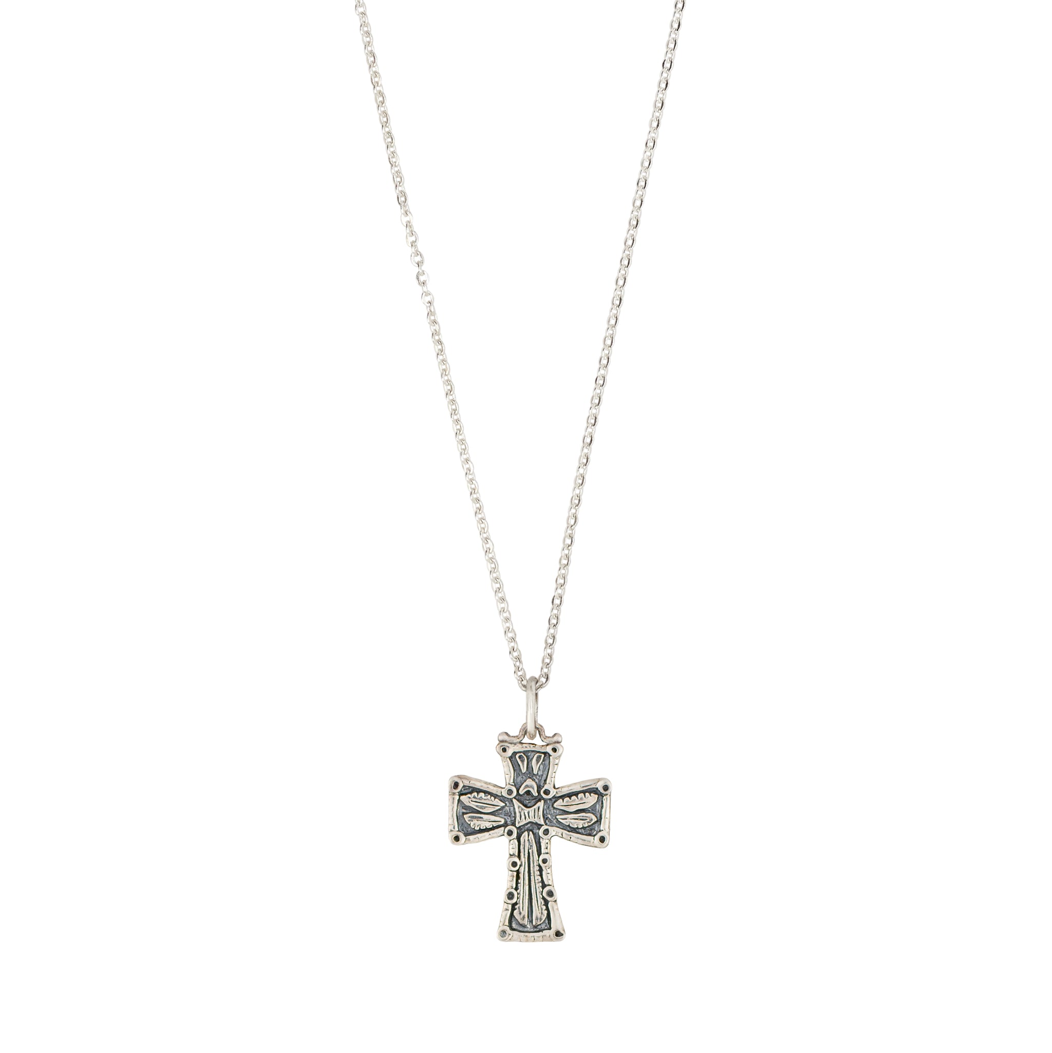 Guardian Angel Cross Necklace