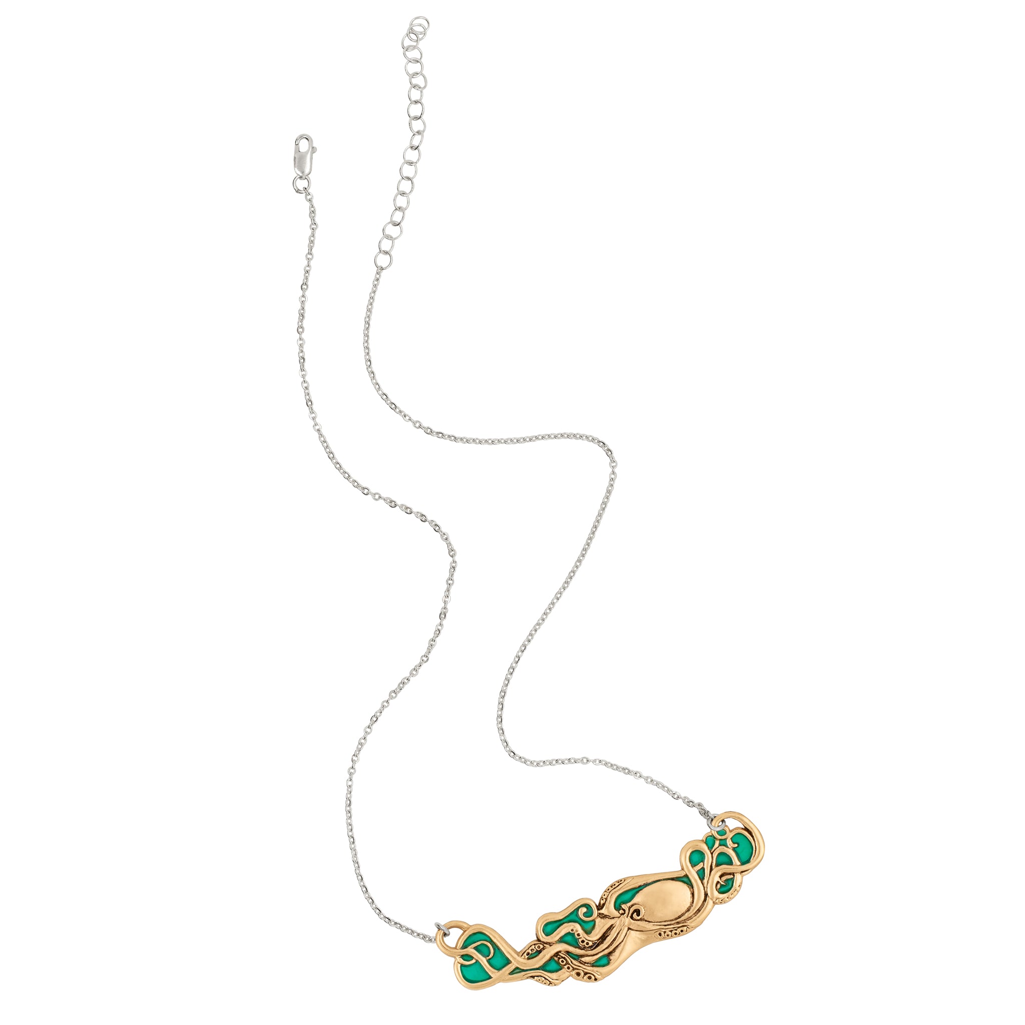 Just Float Octopus Necklace