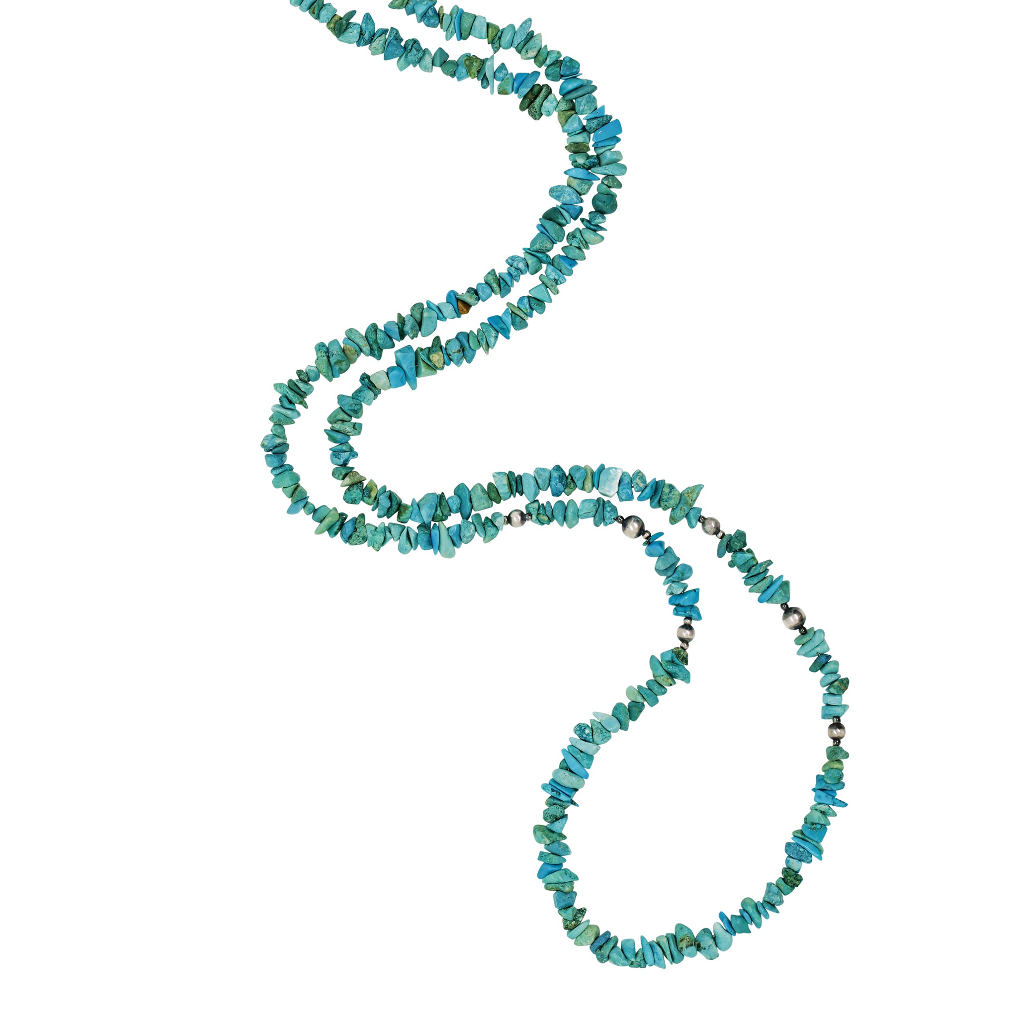 Blue Blazes Bonfire Necklace