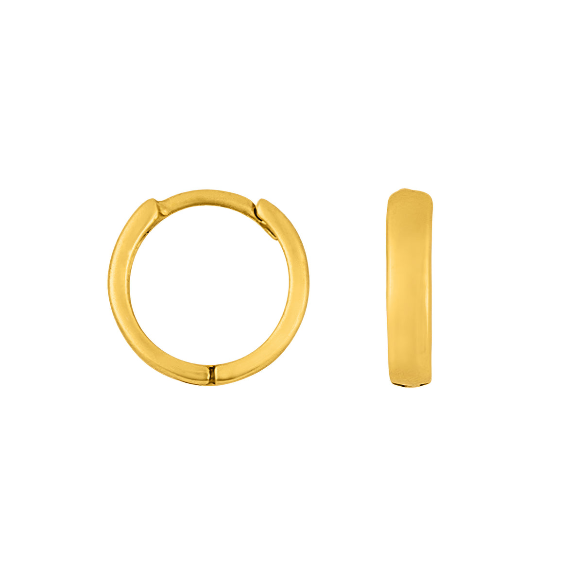 Tiny Clicker Huggies in Gold