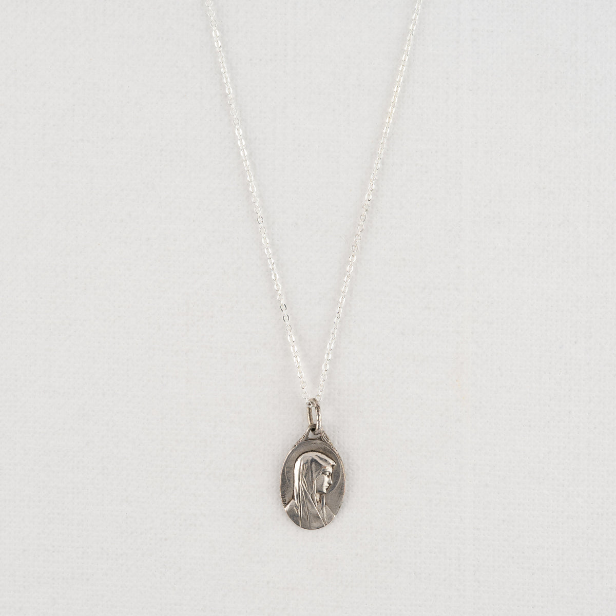 Vintage Medal Our Lady of Lourdes v101