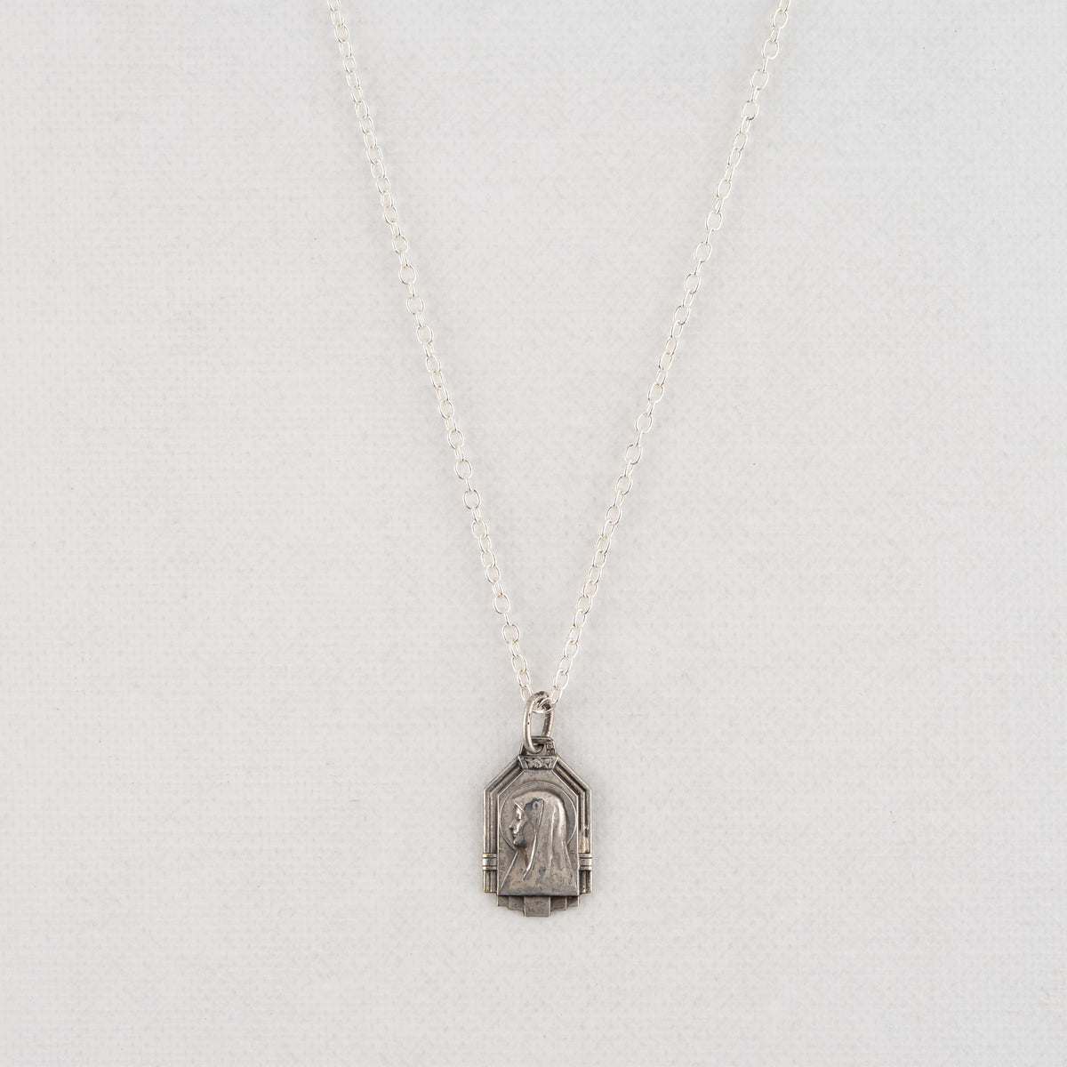 Vintage Medal Our Lady of Lourdes v103