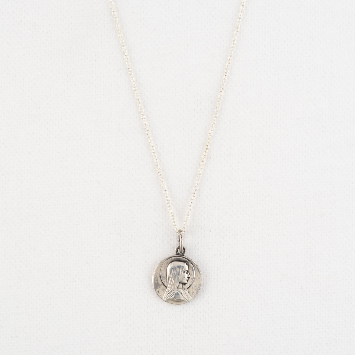 Vintage Medal Our Lady of Lourdes v109
