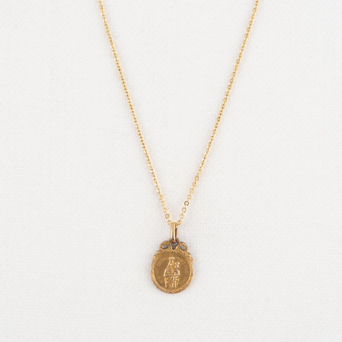 Vintage Medal Notre Dame de Chene v114