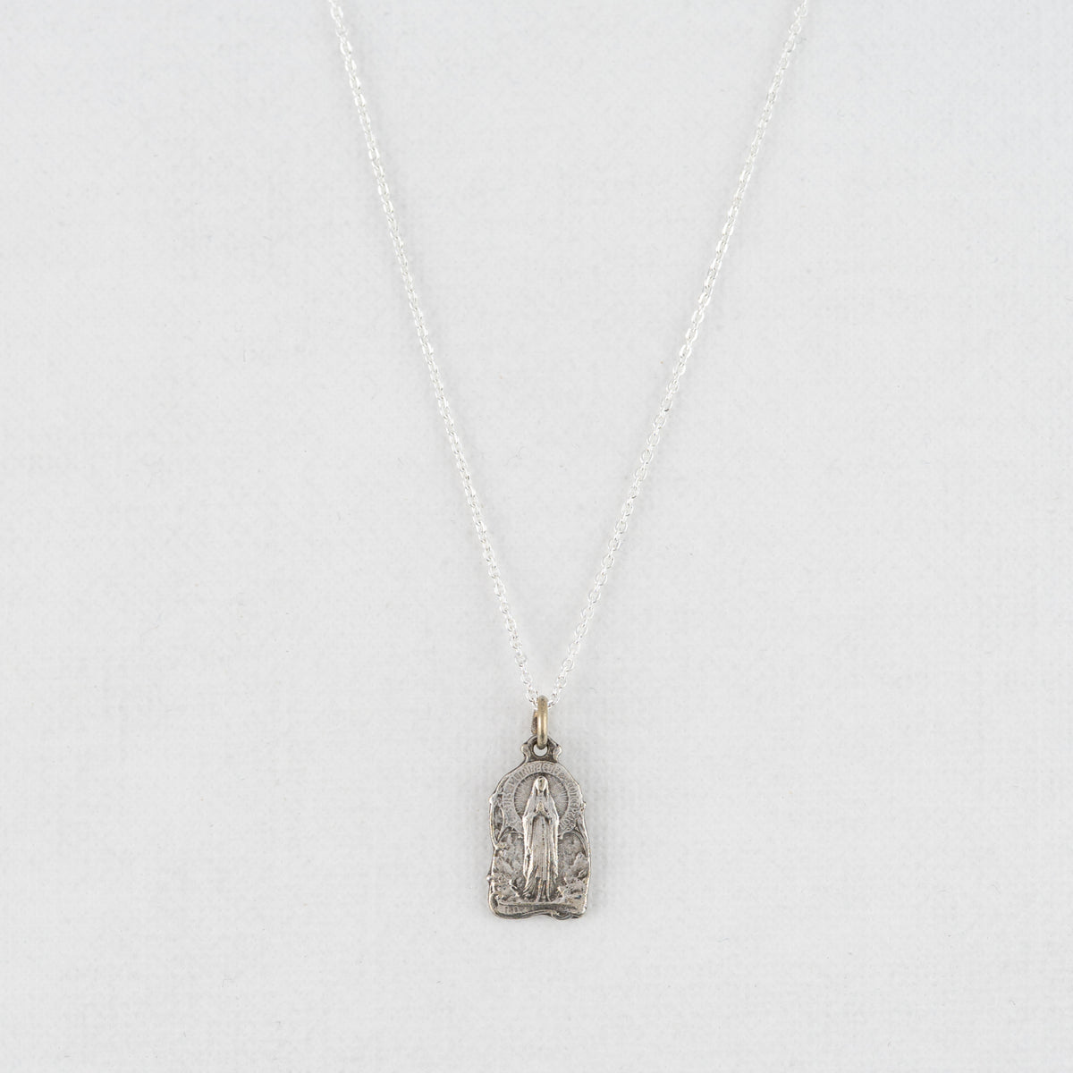 Vintage Medal Immaculate Conception Lourdes v12