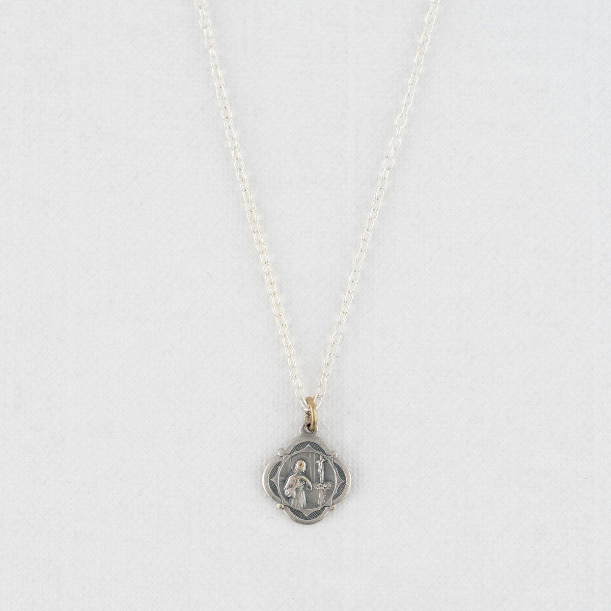 Vintage Medal Saint Rita v14