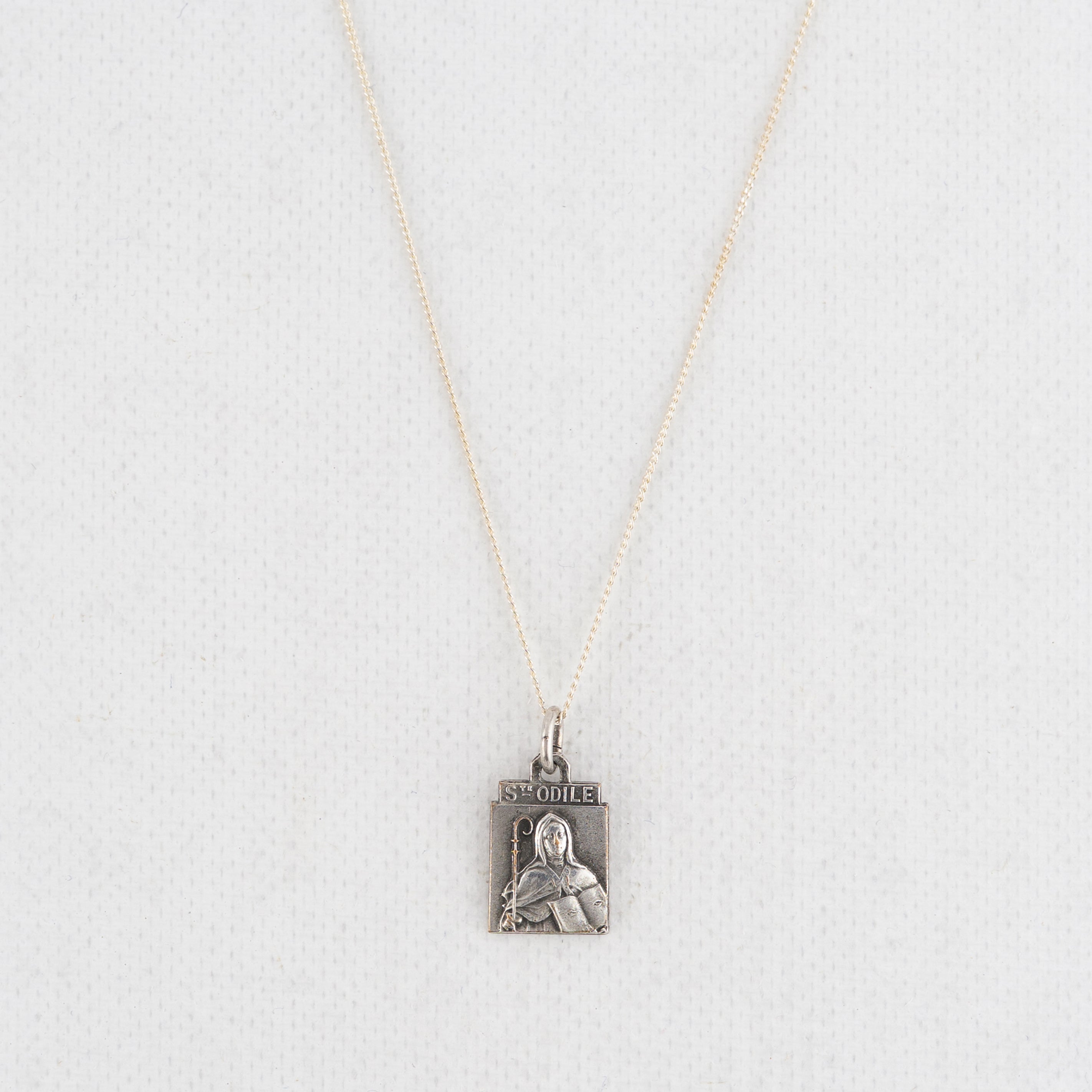 Vintage Medal Saint Odile v8