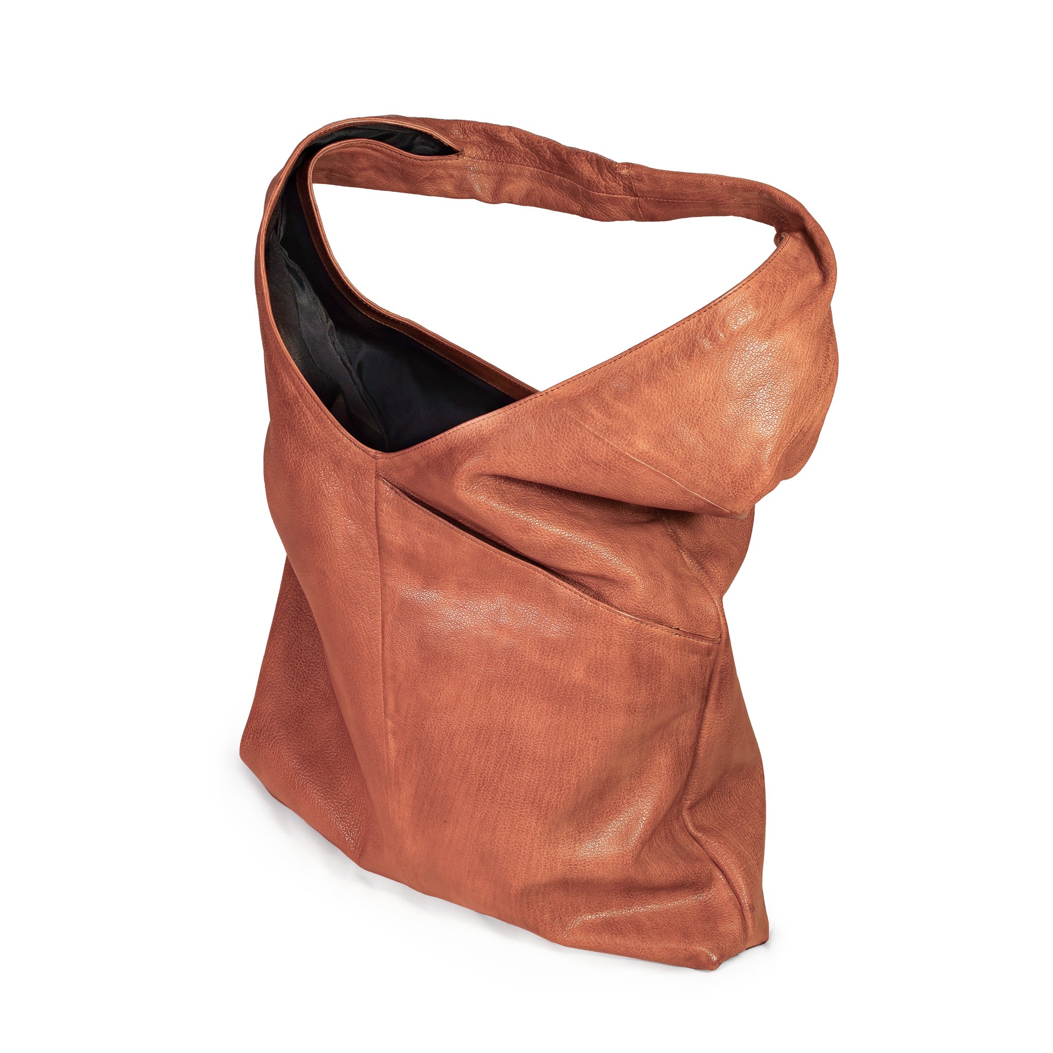 Babs Leather Bag in Tobacco Brown