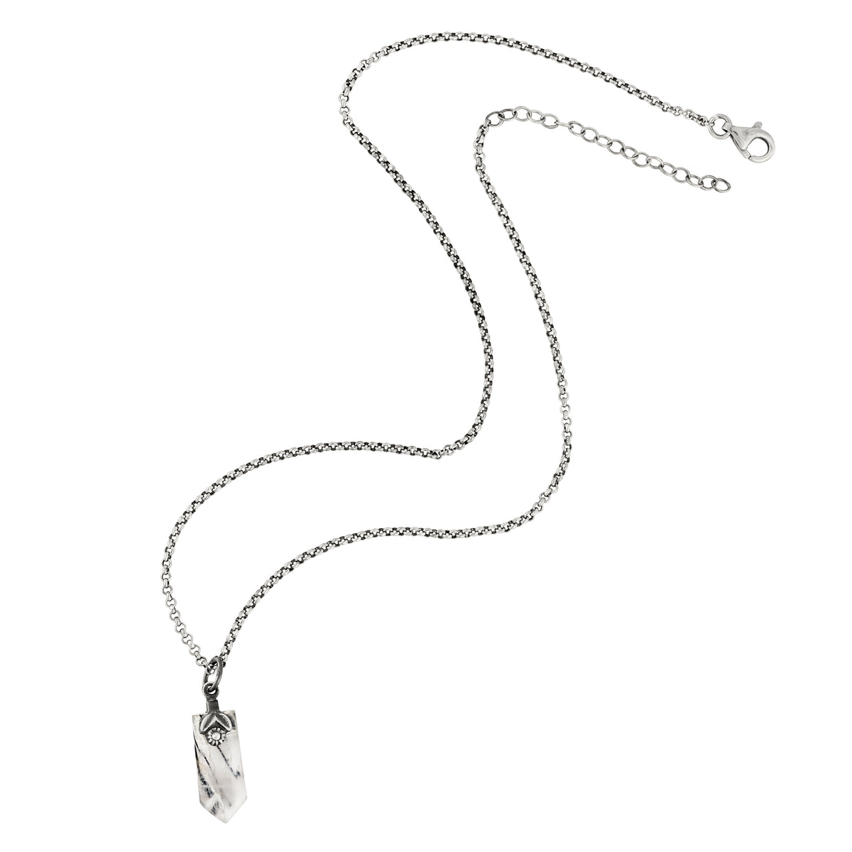 Rosebud Stone Necklace