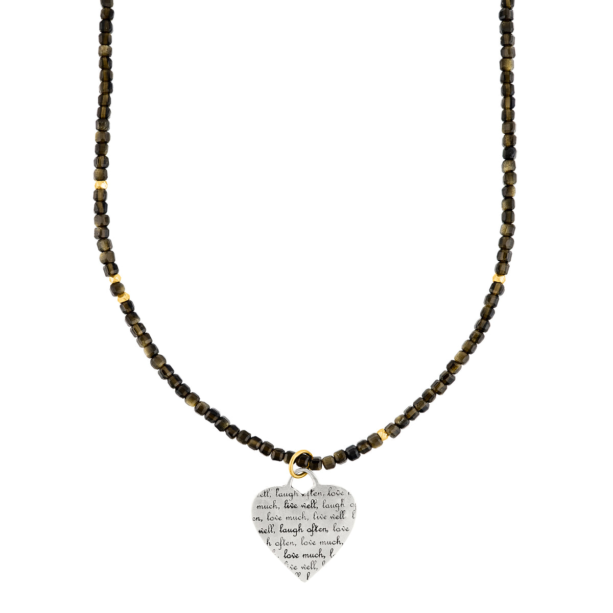 Live Well Heart Necklace | Available to Ship September 10, 2026