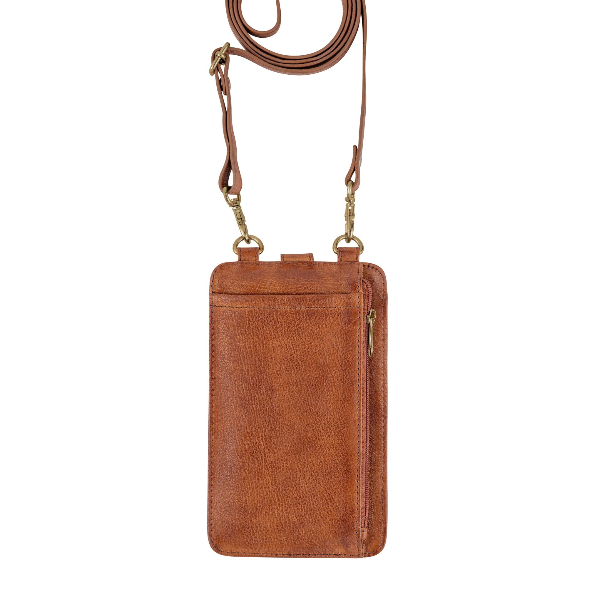 Quick Draw Phone Bag in Tobacco Brown | Available to Ship September 30, 2026