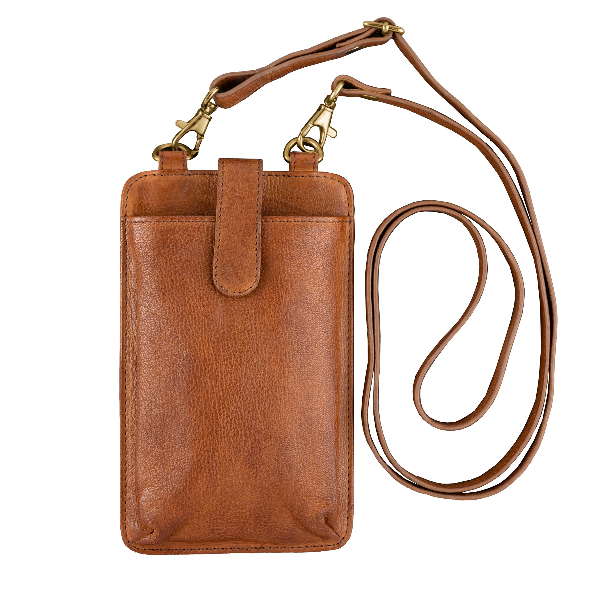 Quick Draw Phone Bag in Tobacco Brown | Available to Ship September 30, 2026