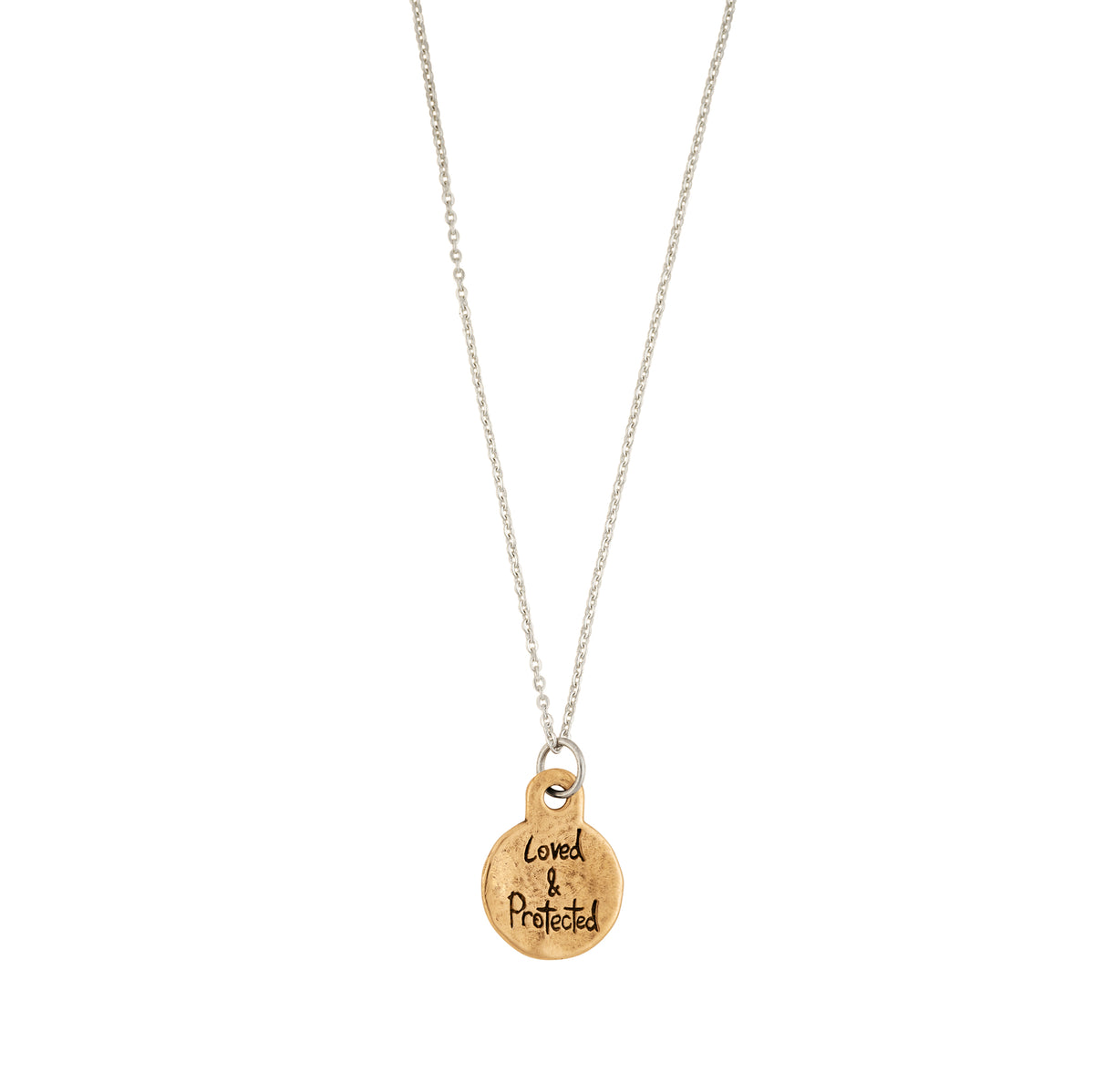 Protector Charm Necklace - Sacred Heart