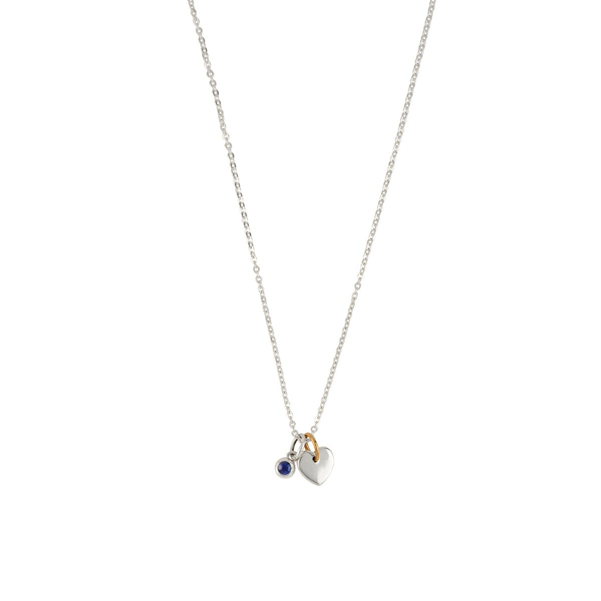 Loved Birthstone Charm Necklace - September/ Iolite | Available to Ship October 30, 2026