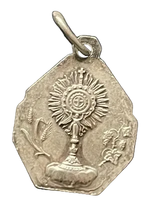 Vintage Medal Saint Rita v125