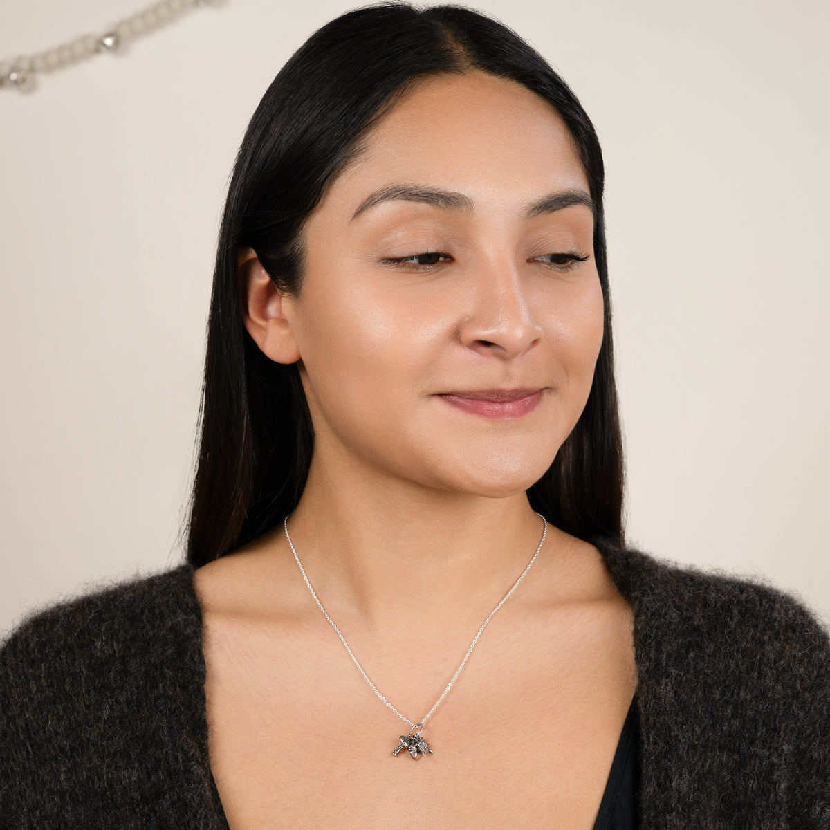 Lucky Charm Trio Necklace - Naturally Lucky in Bronze & Silver