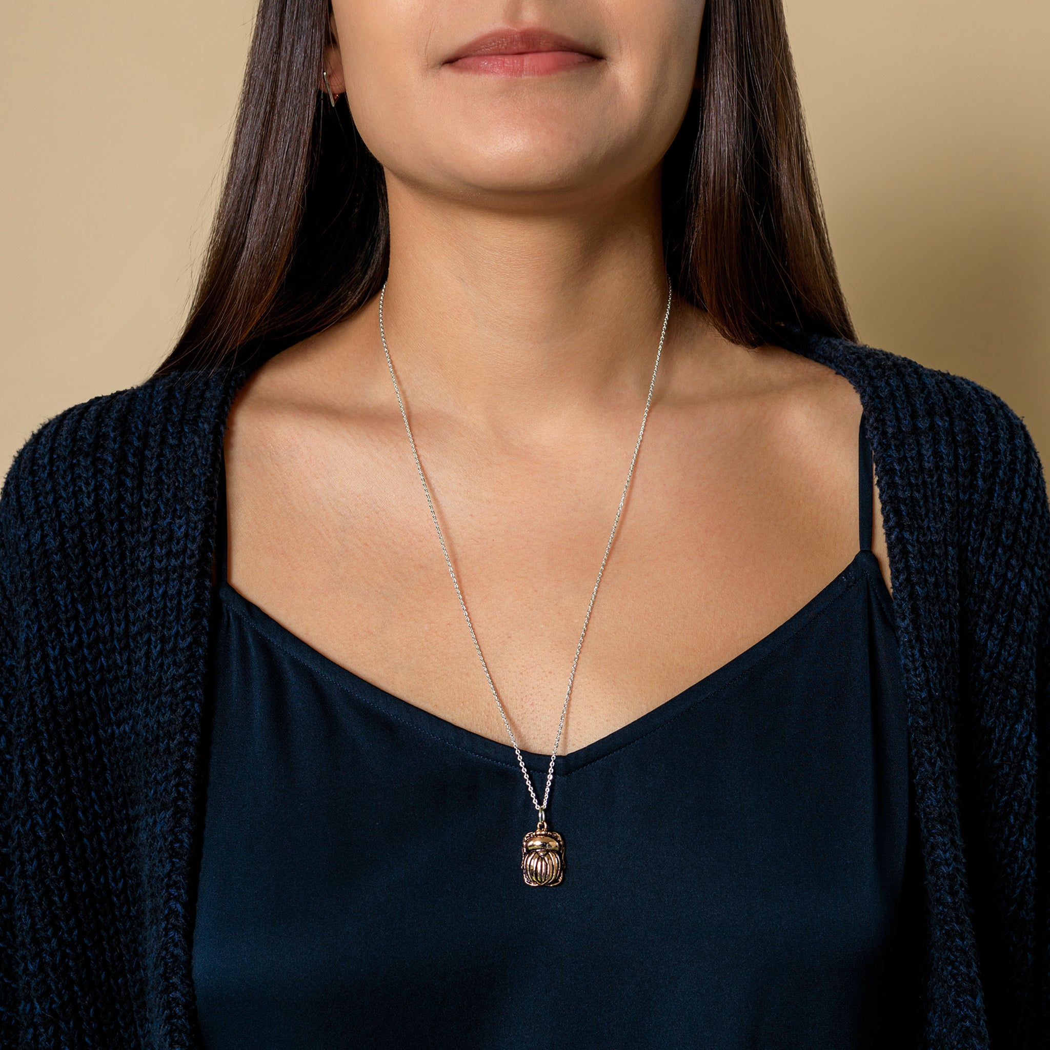 Lucky Scarab Necklace