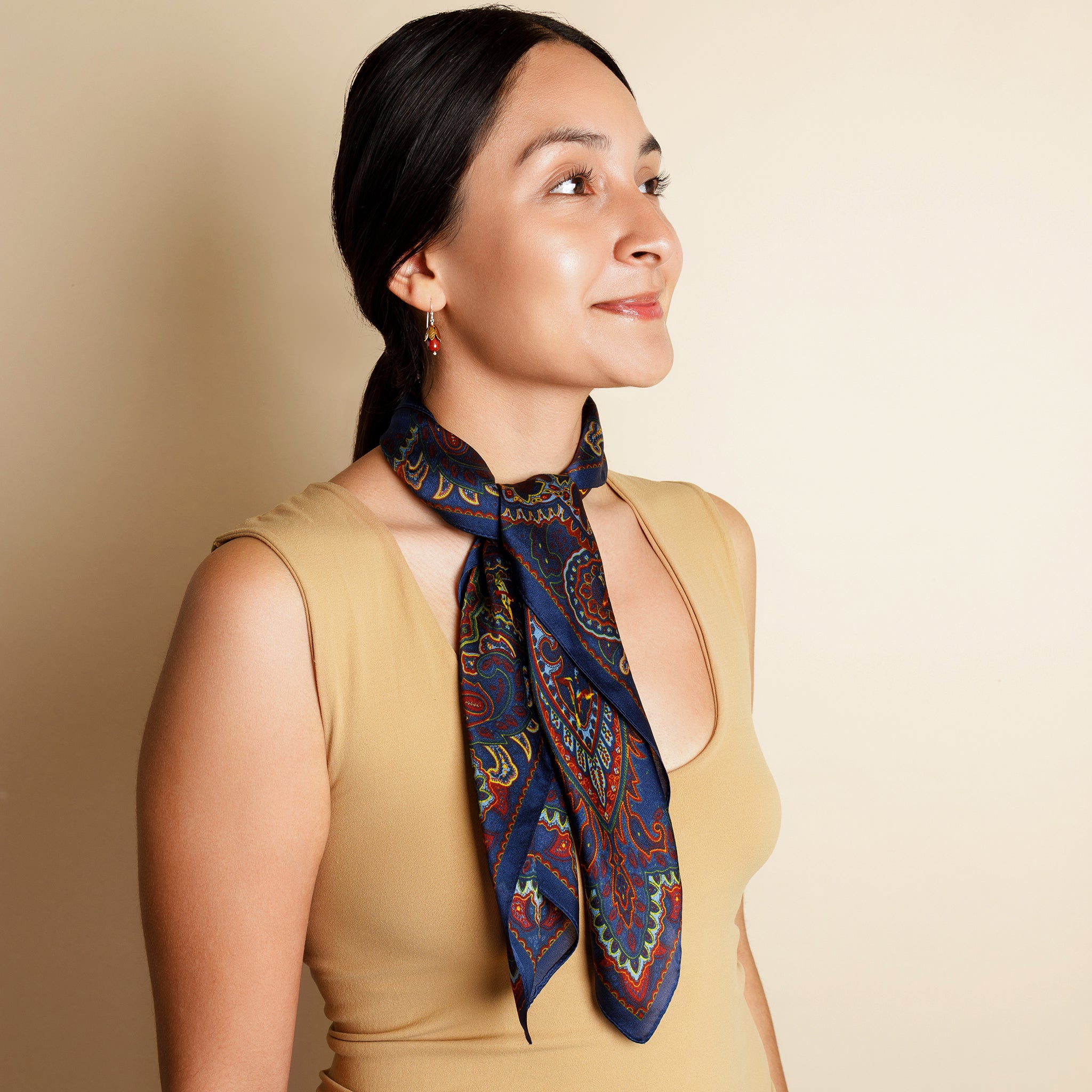 Sunset Silk Scarf | Available to Ship May 29, 2026