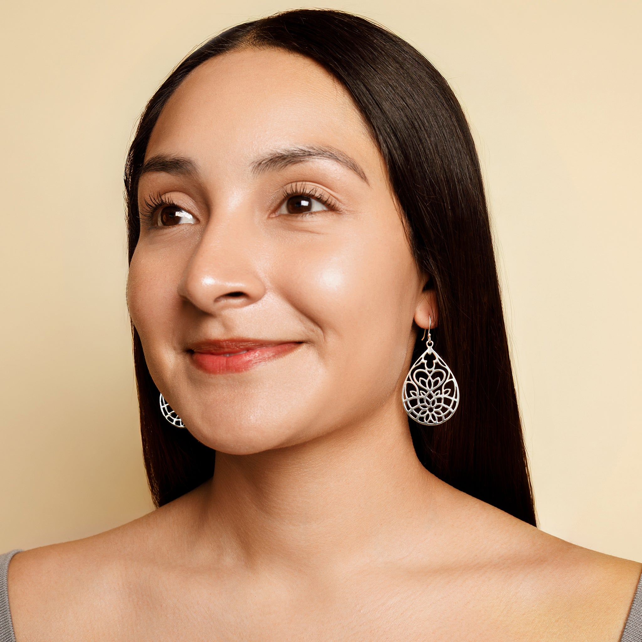Mandala Filigree Earrings
