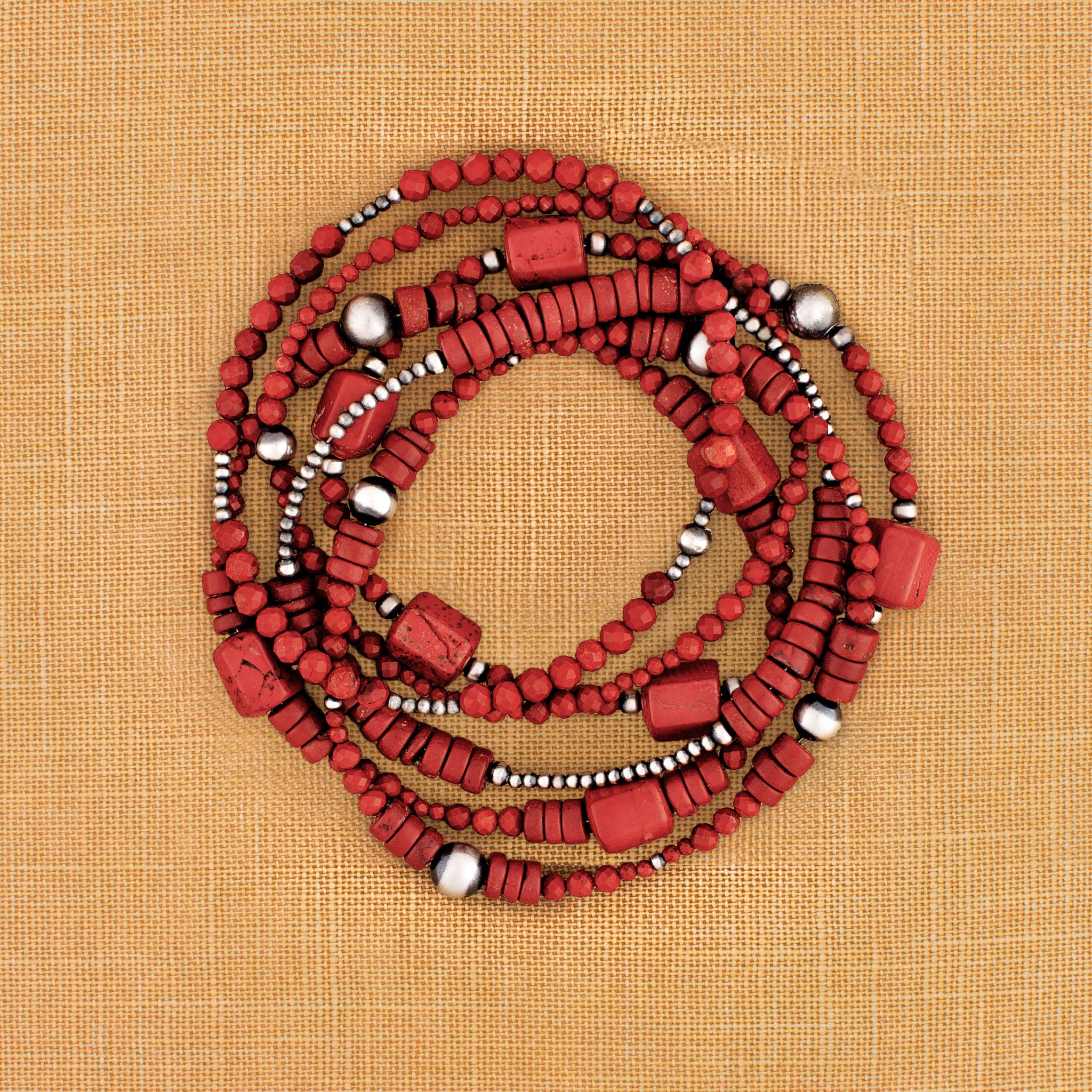 Paint the Town Red Bracelet Set