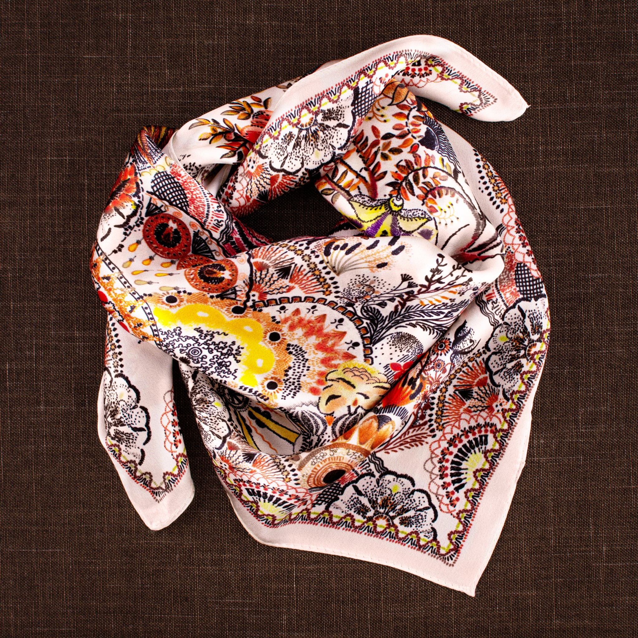 Phoenix Silk Scarf