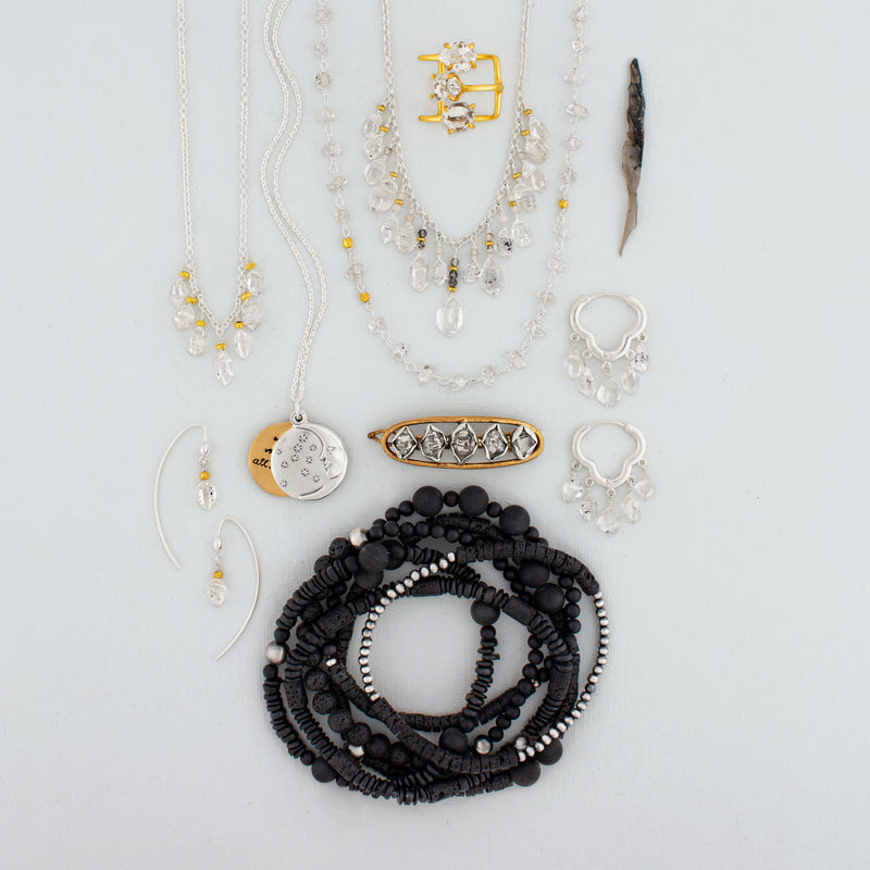My Moon & Stars Sliding Locket Necklace