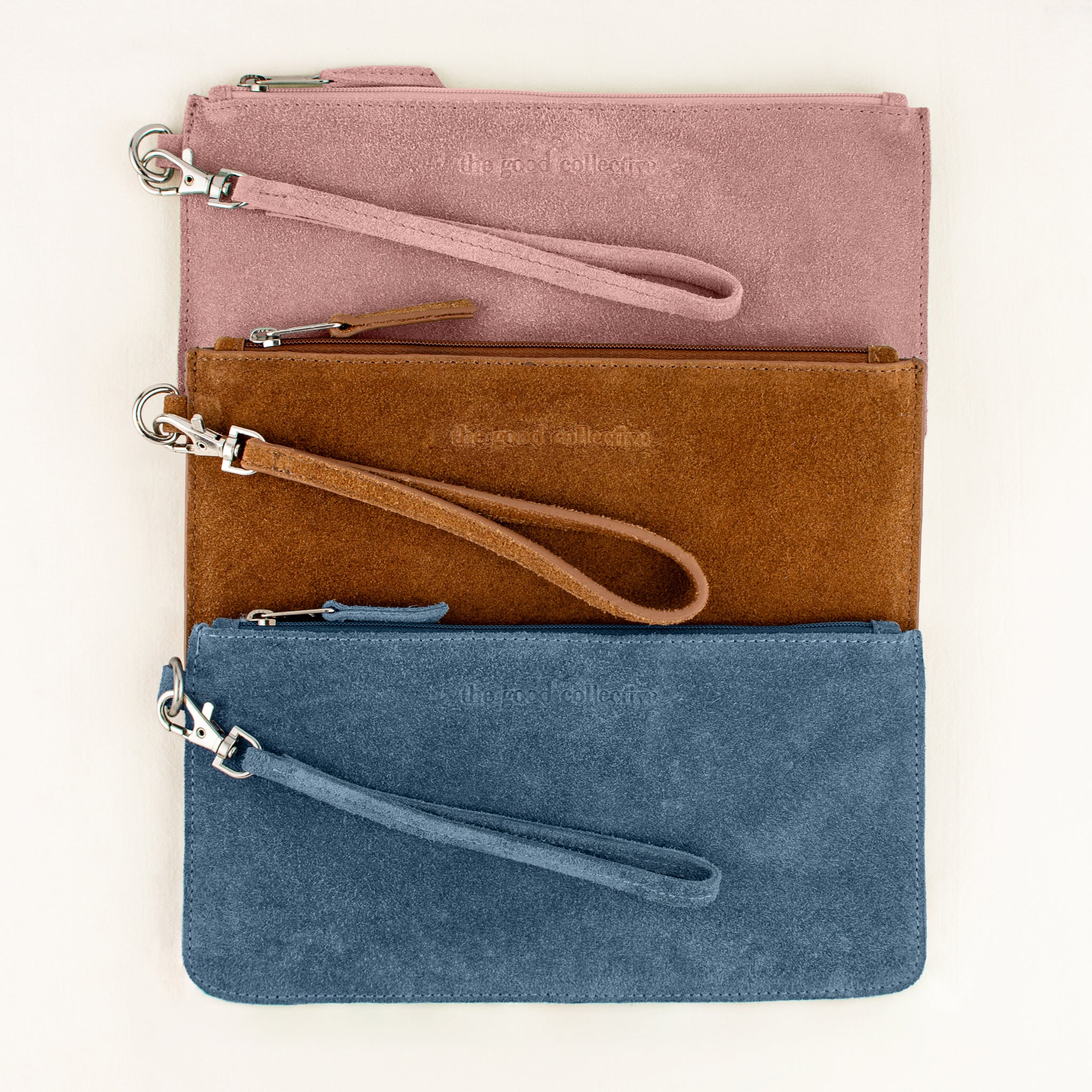 Suede Go Bag in Blush | FINAL SALE