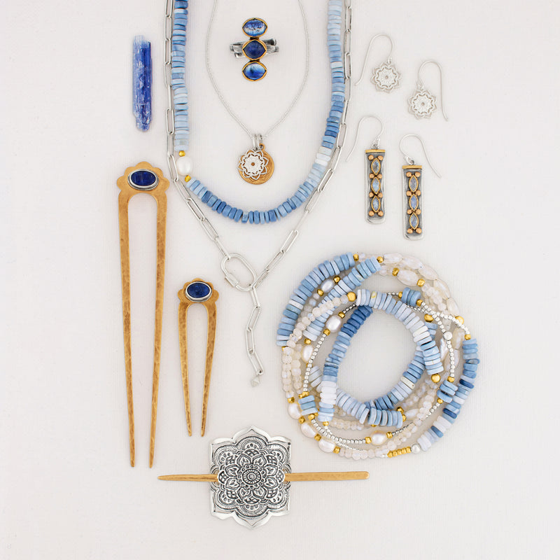 Double Lotus Necklace