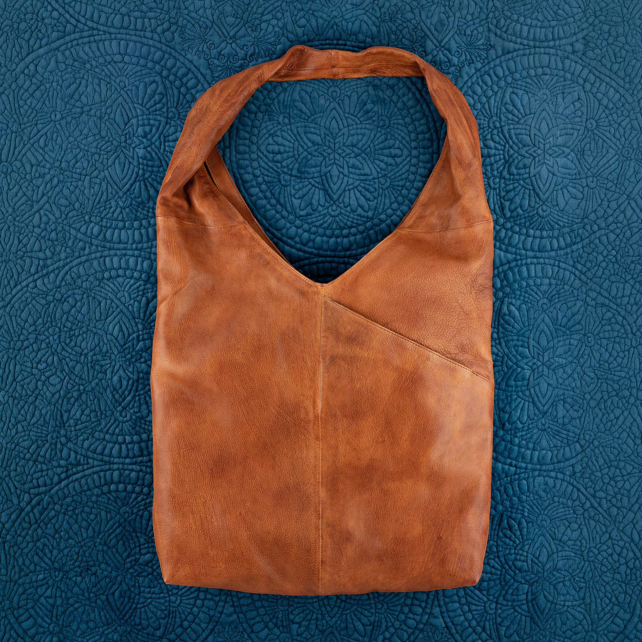 Babs Leather Bag in Tobacco Brown