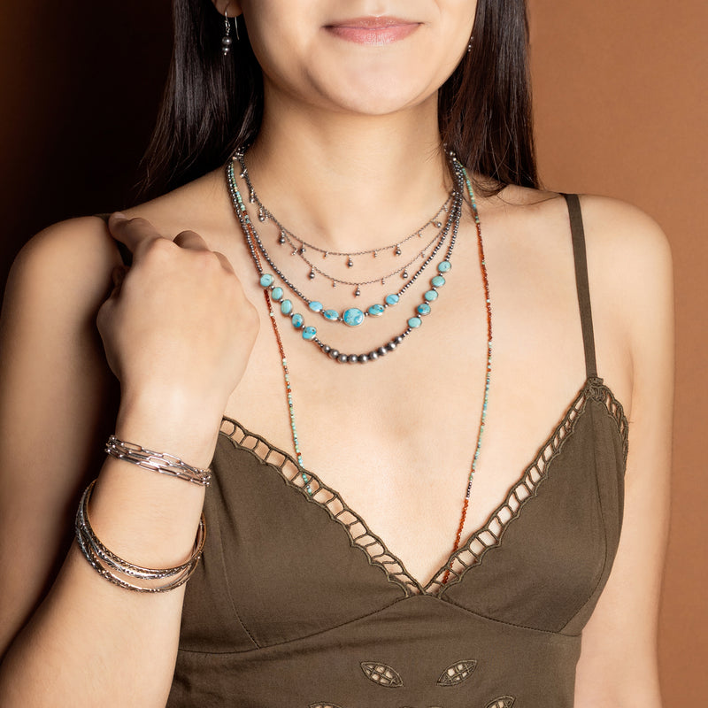 Stacked Bonfire Earrings