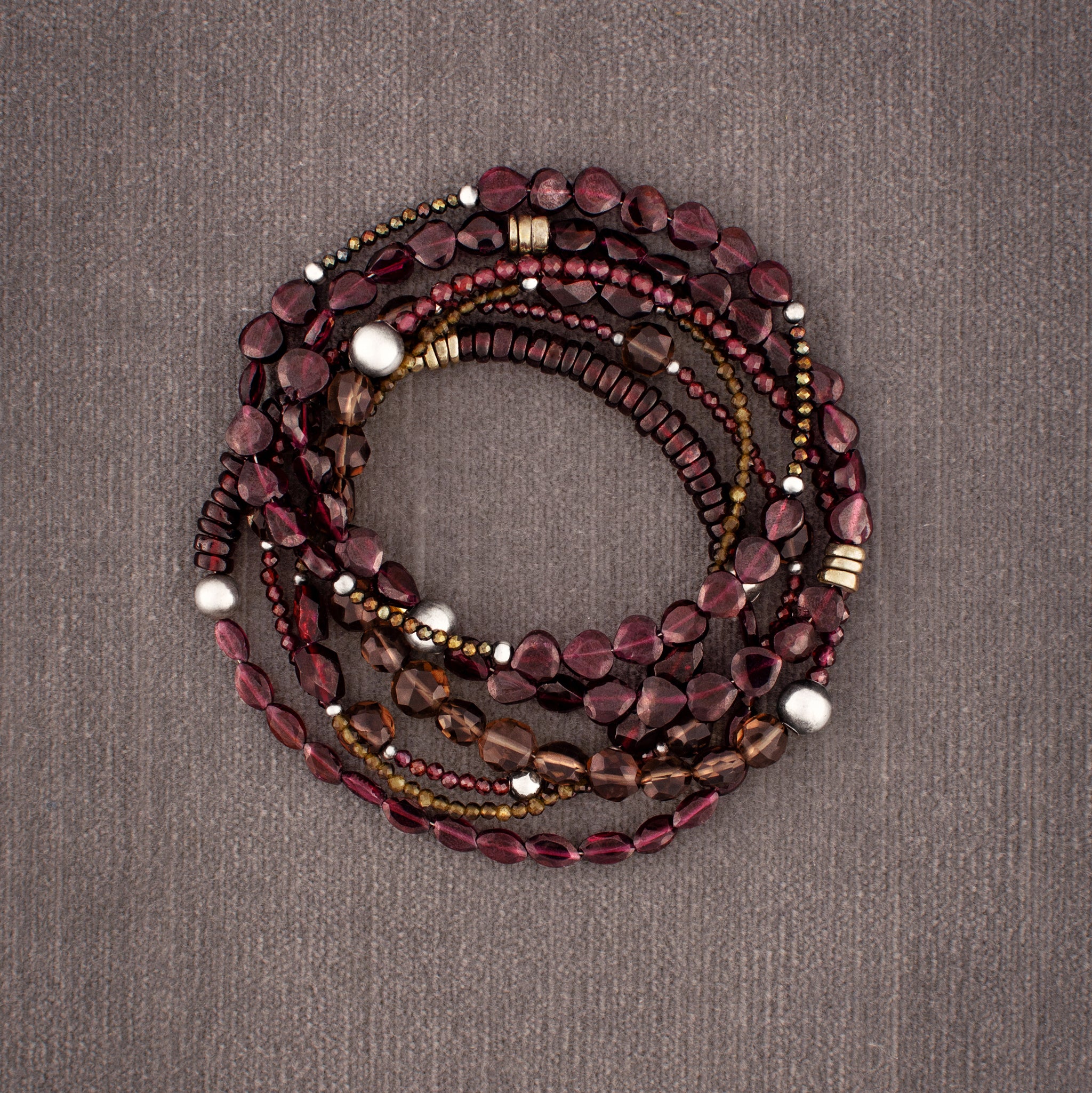 Lady in Red Bracelet Set