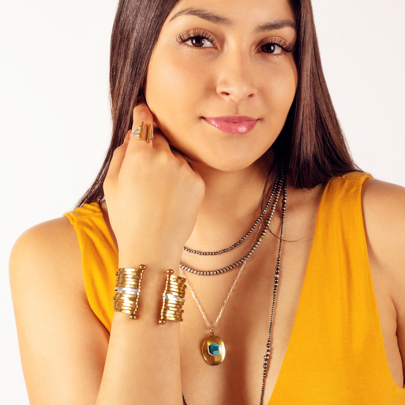 Forever Sterling Beaded Necklace
