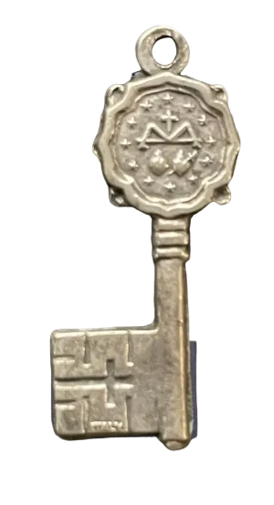 Vintage Medal Miraculous Mary V104