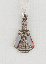 Vintage Medal Infant of Prague v66