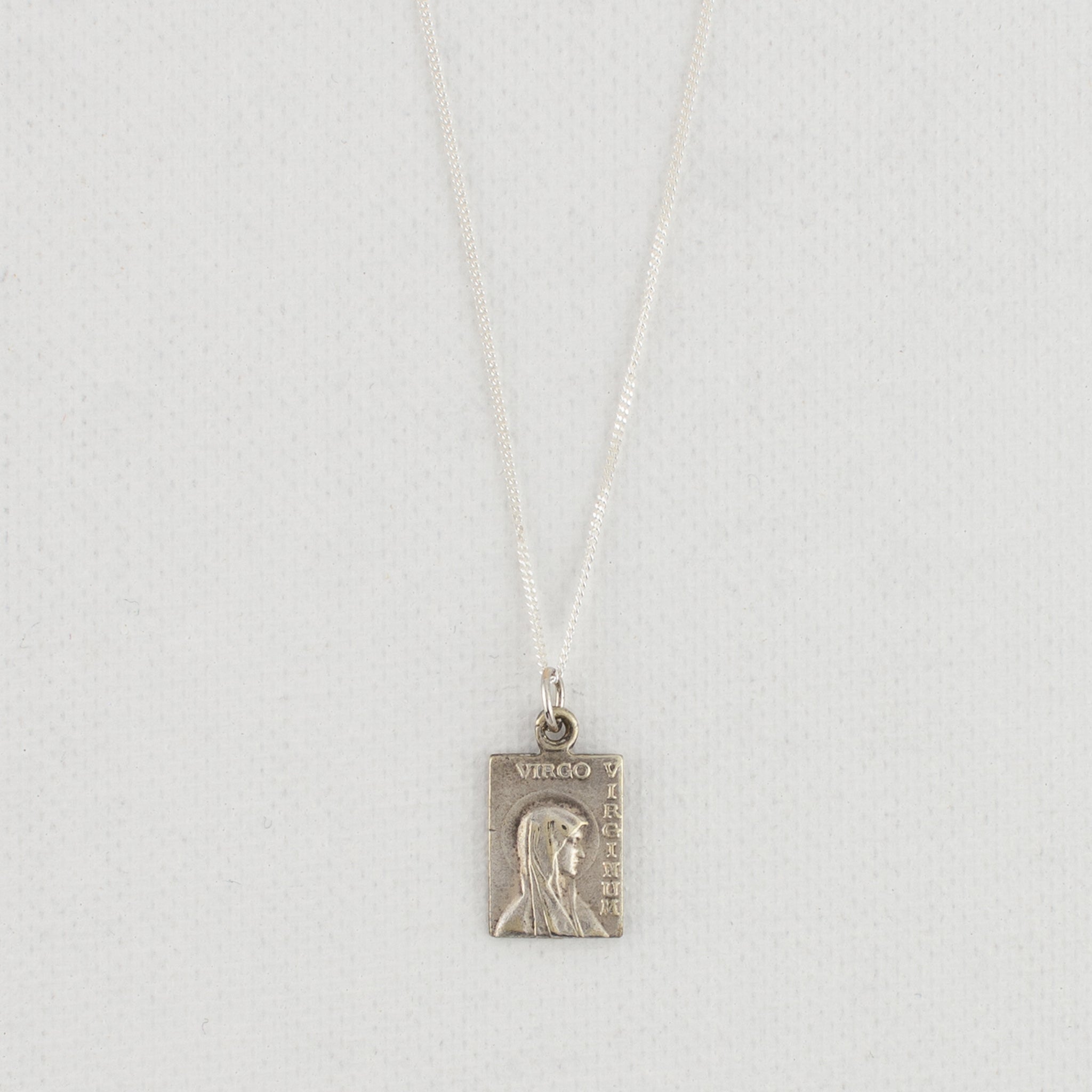 Vintage Medal Our Lady Lourdes v39