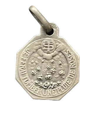 Vintage Medal Sancta Teresia A Jesu Infante v123
