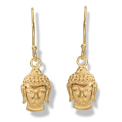 Gold Buddha Earring