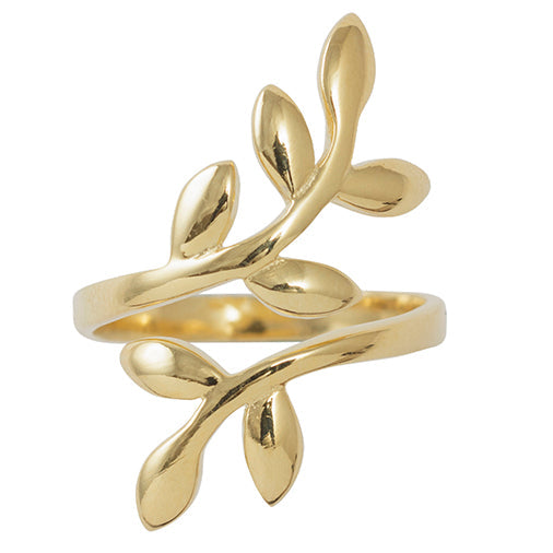 Ascending Vine Ring in Gold - FINAL SALE