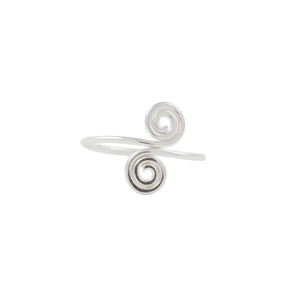 Double Swirl Toe Ring - FINAL SALE