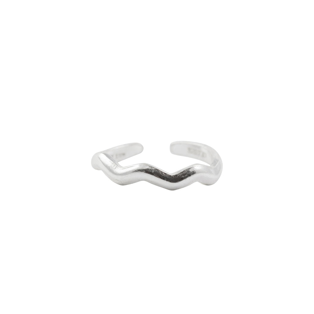 Wavy Band Toe Ring - FINAL SALE