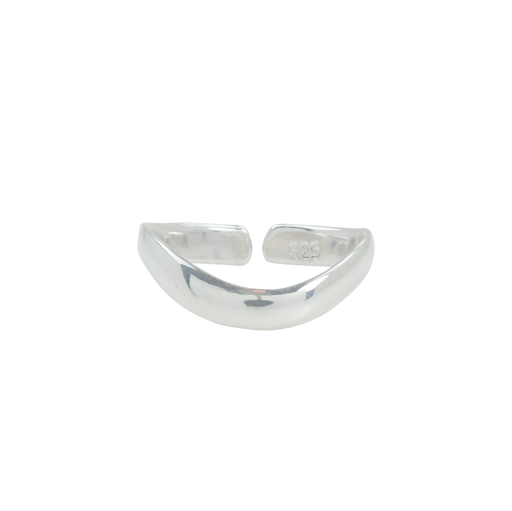 Curved Band Toe Ring - FINAL SALE